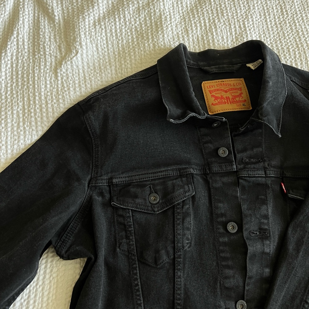 Levi's Stretch Trucker Denim Jacket XL EUC